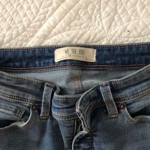 Free people wide flair jeans